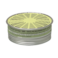 Cartouches pour respirateurs Comfo, Cartouche gaz/vapeur, Gaz multiples/Vapeur organique Planification Entrepots Molloy
