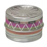 Cartouches pour respirateurs Comfo, Cartouche gaz/vapeur, Vapeurs organiques/P100 Planification Entrepots Molloy