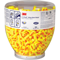 Bouchons d'oreilles E-A-RSoft Yellow Neon, Vrac - Contenant Planification Entrepots Molloy