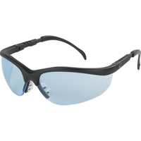 Lunettes de s&eacute;curit&eacute; Klondike, Lentille Bleu p&acirc;le, Anti-&eacute;gratignures, R&eacute;pond ou surpasse la norme CSA Z94.3 Planification Entrepots Molloy