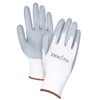 Gants l&eacute;gers enduits et respirants, 9/Grand, R&ecirc;vetement Mousse de nitrile, Calibre 13, Enveloppe en Polyester Planification Entrepots Molloy