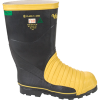 Bottes professionnelles Miner 49ER pour l'exploitation mini&egrave;re, Caoutchouc, Embout Acier, Pointure 7 Planification Entrepots Molloy