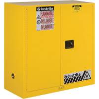Armoires Sure-Grip EX pour produits inflammables, 30 gal., 2 Porte(s), 43" La x 44" h x 18" p Planification Entrepots Molloy