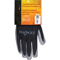 Premium Comfort Coated Gloves, 8/Medium, Nitrile Coating, 13 Gauge, Polyester Shell Planification Entrepots Molloy