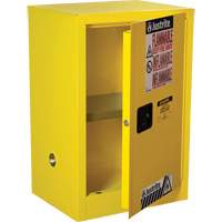 Armoire de s&eacute;curit&eacute; compacte pour produits inflammables EX Sure-Grip, 12 gal., 1 Porte(s), 23,25" La x 35" h x 18" p Planification Entrepots Molloy