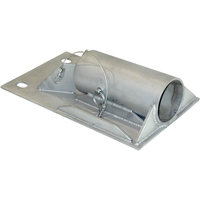 Syst&egrave;mes de sauvetage en espaces clos XTIRPA de Innova - Base murale en acier inoxydable Planification Entrepots Molloy