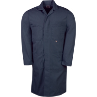 Lab Coats, Poly-Cotton, 40, Navy Blue Planification Entrepots Molloy