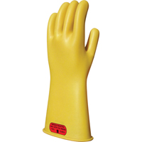 Gants isolants en caoutchouc naturel jaune, ASTM classe 0, Taille 8, 11" lo Planification Entrepots Molloy