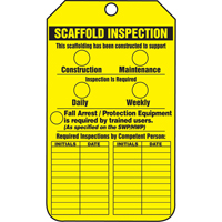 Inspection Tags, Plastic, 3-3/8" W x 5-7/8" H, English Planification Entrepots Molloy