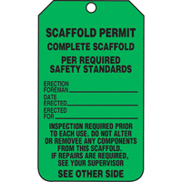 Inspection Tags, Plastic, 3-3/8" W x 5-7/8" H, English Planification Entrepots Molloy