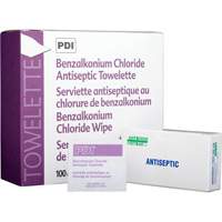 Benzalkonium Chloride Wipes, Towelette, Antiseptic Planification Entrepots Molloy