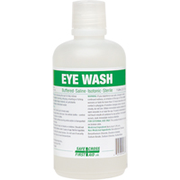 Eyewash Solution, Full Bottle, 1000 ml Planification Entrepots Molloy