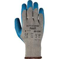 Gants ActivArmr 80-100, 9/Grand, R&ecirc;vetement Latex de caoutchouc, Calibre 10, Enveloppe en Polyester/Coton Planification Entrepots Molloy