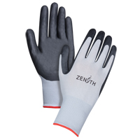 Gants l&eacute;gers enduits et respirants, 7/Petit, R&ecirc;vetement Mousse de nitrile, Calibre 13, Enveloppe en Polyester Planification Entrepots Molloy