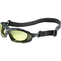 Lunettes de s&eacute;curit&eacute; &agrave; coques Uvex HydroShield Seismic, Lentille Ambr&eacute;e, Antibu&eacute;e/Anti-&eacute;gratignures, Ventilation Ferm&eacute; Planification Entrepots Molloy