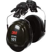 Serres-t&ecirc;tes de s&eacute;rie Peltor Optime 101, Fixation pour casque, 24 NRR dB Planification Entrepots Molloy