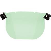 Peltor Faceshield, Polycarbonate, Green Tint Planification Entrepots Molloy
