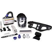 Trousse industrielle lourde pour APR motoris&eacute; TR-600 de Versaflo, Capuchon & visi&egrave;re, Pile Lithium-ion Planification Entrepots Molloy