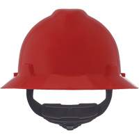 Casques de s&eacute;curit&eacute; &agrave; bordure compl&egrave;te V-Gard, CSA type 1, Suspension Rochet, Non ventil&eacute; Planification Entrepots Molloy