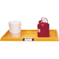 Plateaux Ultra-Containment Tray, 54" lo x 29,8" la x 3,5" h, Cap. de d&eacute;versement 16,5 gal. US Planification Entrepots Molloy