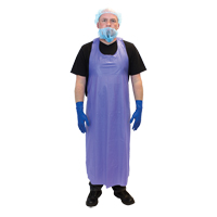 Vinyl Aprons, Vinyl, Blue, 35" W x 45" L Planification Entrepots Molloy