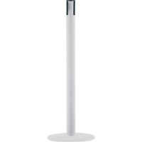 Marine Receiver Posts, 38" High, White Planification Entrepots Molloy