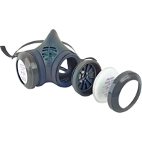 8000 Series Assembled Respirator, Elastomer/Thermoplastic, Medium Planification Entrepots Molloy