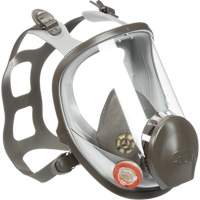 Respirateur réutilisable à masque complet série 6000, Élastomère/Silicone/Thermoplastique, Petit SE889 | Planification Entrepots Molloy