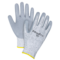 Gants &eacute;lastiques sans coutures r&eacute;sistants &agrave; la coupe, Taille 2T-Grand/11, Calibre 13, Rev&ecirc;tement Nitrile, Enveloppe en PEHP, ANSI/ISEA 105 niveau 2/EN 388 niveau 3 Planification Entrepots Molloy