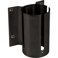 Wall Mounts for Build-Your-Own Crowd Control Barriers, Steel, Screw Mount Planification Entrepots Molloy