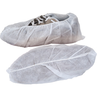 Shoe Covers, Large, Polypropylene, White Planification Entrepots Molloy