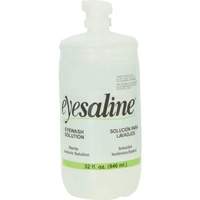 Saline Eyewash Bottles, Full Bottle, 32 oz. Planification Entrepots Molloy