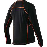 Long Sleeve Thermal Shirts, Men's, Medium, Black Planification Entrepots Molloy