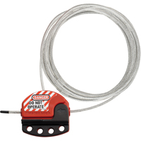 Dispositifs de verrouillage à câble ajustable, Longueur de 15' SED598 | Planification Entrepots Molloy