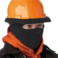 Coiffe extensibles &agrave; enfiler pour casques de s&eacute;curit&eacute;, Taille unique, Noir Planification Entrepots Molloy