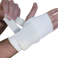 Ambidextrous Wrist Supports, Cotton/Elastic, Small Planification Entrepots Molloy