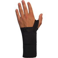 Dual Elastic Wrist Supports, Elastic, Left Hand, Small Planification Entrepots Molloy