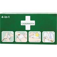 Coagulant 4-dans-1 cederroth, 9" lo x 5-1/2" la Planification Entrepots Molloy