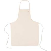 Apron, Cotton, 36" L x 29" W, Natural Planification Entrepots Molloy