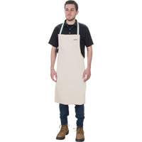 Apron, Cotton, 36" L x 29" W, Natural Planification Entrepots Molloy