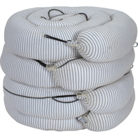 Barrage absorbant de premi&egrave;re qualit&eacute;, Universel, 10' lo x 8" la, Absorption 70 gal., 4 /pqt Planification Entrepots Molloy