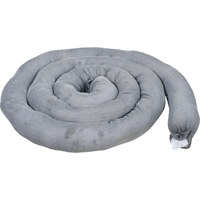 Remblais tubulaires absorbants, Universel, Absorption 40 gal., 3" la x 10' lo, Pqt de 10 Planification Entrepots Molloy