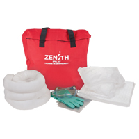 Trousse de lutte contre les d&eacute;versements de premi&egrave;re qualit&eacute; pour camion, Huile seulement, Sac, Absorbance de 10 gal. US Planification Entrepots Molloy