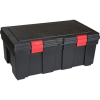 Contenant de rangement &eacute;tanche, 33" la x 19" p x 13" h, Noir Planification Entrepots Molloy
