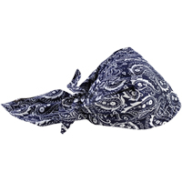 Bandeaux en triangle 6710CT de refroidissement en tissu de serviette Chill-Its, Bleu Planification Entrepots Molloy