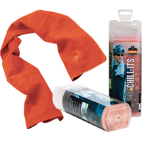Serviettes de refroidissement 6602 Chill-Its, Orange haute visibilit&eacute; Planification Entrepots Molloy