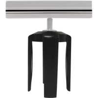 Tensabarrier&reg; Sign Bracket with Adapter, Chrome Planification Entrepots Molloy