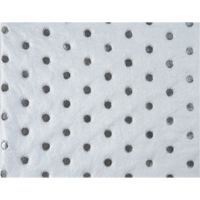 Industrial-Grade Fine Fibre Sorbent Pads, Oil Only, 15" x 17", 40 gal. Absorbancy Planification Entrepots Molloy