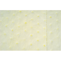 Premium Laminated (SMS) Sorbent Pads, Hazmat, 15" x 17", 30 gal. Absorbancy Planification Entrepots Molloy