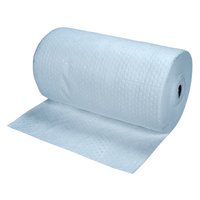 Rouleaux absorbants li&eacute;s bleus de premi&egrave;re qualit&eacute;, Lourd, 150' lo x 30" la, Absorption 50 gal. Planification Entrepots Molloy